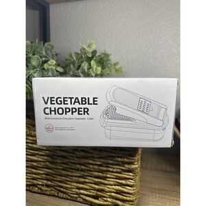 Multi-functional Vegetable Chopper Dicer Slicer Shredder with Egg Separator New